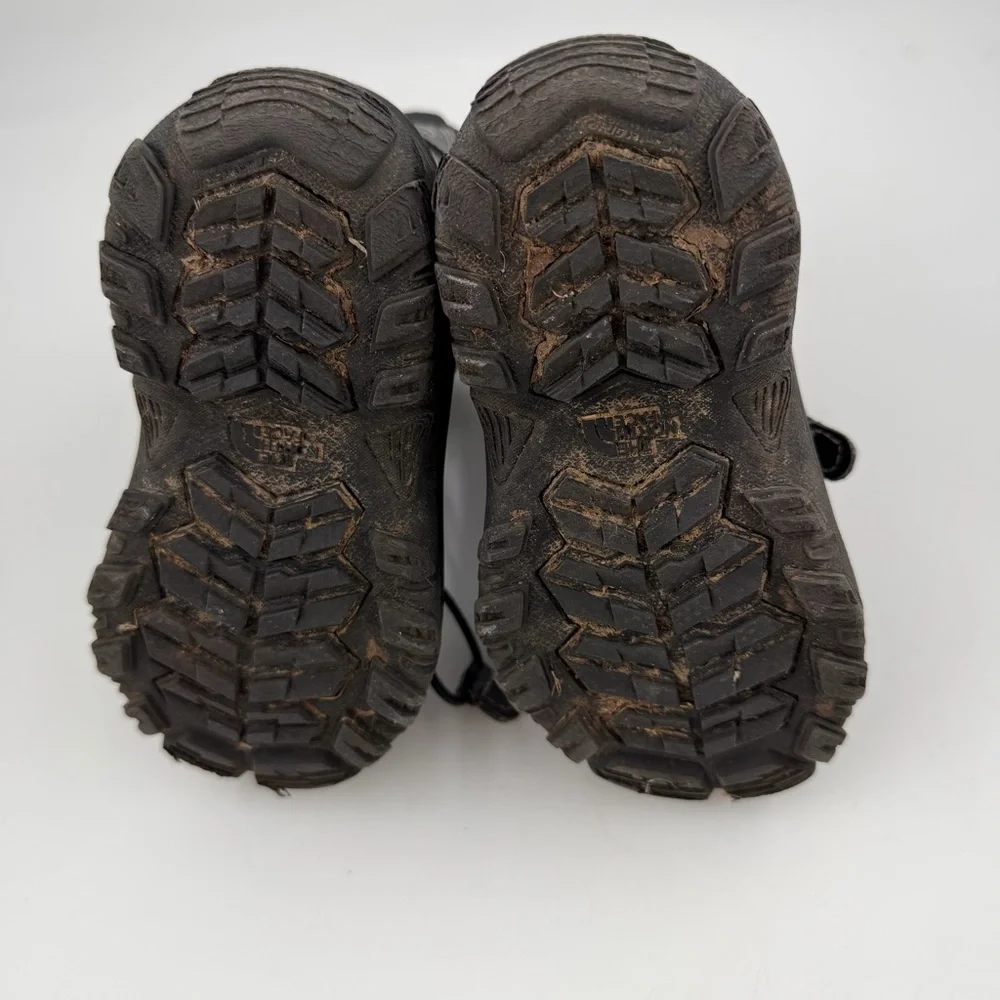 The North Face Kids Thermafelt Plus-SZ 11-Black Waterproof Insulated Snow Boots